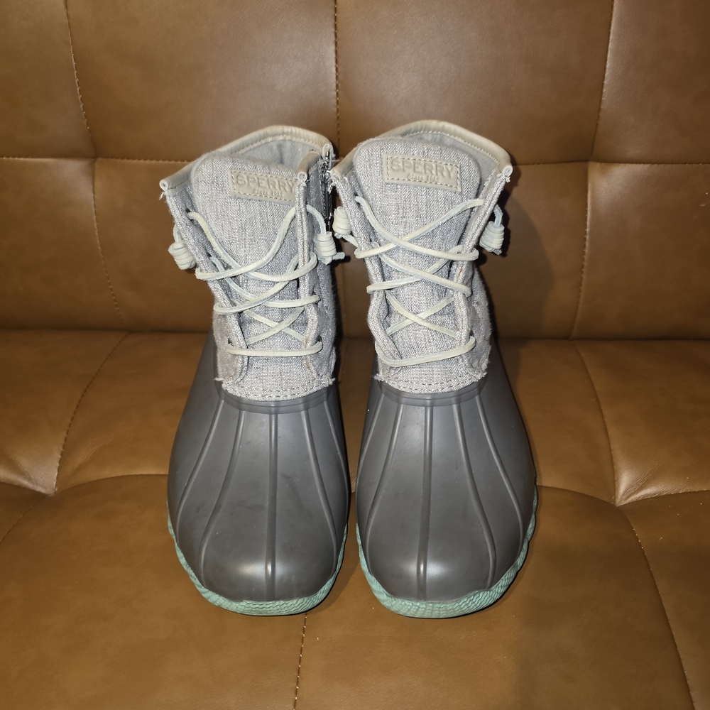 Sperry Gray Duck Boots